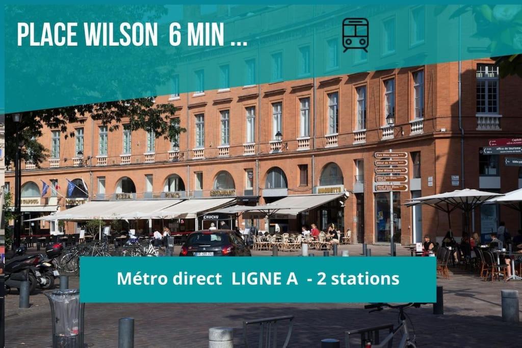 L'Alto - Toulousecozyflat - Centre- Parking - Metro Apartment Luaran gambar