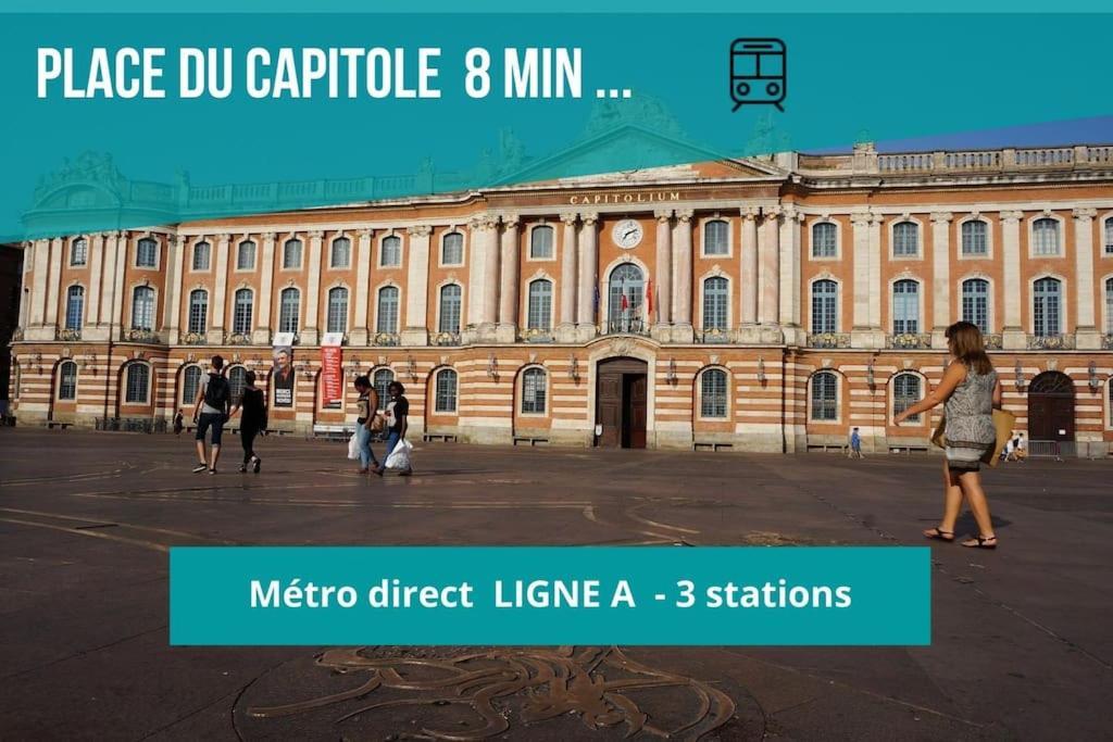 L'Alto - Toulousecozyflat - Centre- Parking - Metro Apartment Luaran gambar